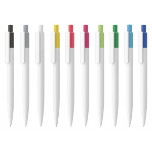 Pennen bedrukken Marne wit kleur